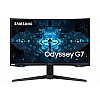 Samsung 27-inches 2560 X 1440 (WQHD) Pixels Odyssey 1000R Curved Monitor QLC27G55TQWWXXL Black