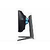 Samsung 27-inches 2560 X 1440 (WQHD) Pixels Odyssey 1000R Curved Monitor QLC27G55TQWWXXL Black