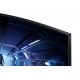 Samsung 27-inches 2560 X 1440 (WQHD) Pixels Odyssey 1000R Curved Monitor QLC27G55TQWWXXL Black