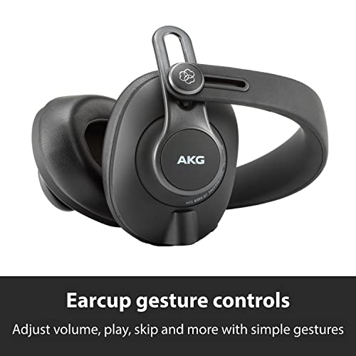 AKG K371BT Bluetooth Wireless Over Ear Headphones with Mic (Metallic) AKG K371BT Bluetooth Wireless Over Ear Headphones with Mic (Metallic)