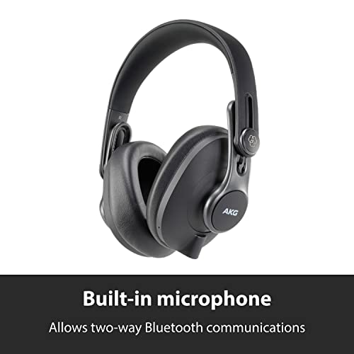 AKG K371BT Bluetooth Wireless Over Ear Headphones with Mic (Metallic) AKG K371BT Bluetooth Wireless Over Ear Headphones with Mic (Metallic)