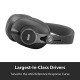 AKG K371BT Bluetooth Wireless Over Ear Headphones with Mic (Metallic)