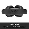 AKG K371BT Bluetooth Wireless Over Ear Headphones with Mic (Metallic)