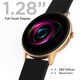 Fire-Boltt Rage Full Touch 1.28” Display And 60 Sports Modes with Sp02 Tracking (Gold Black)