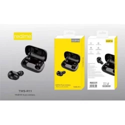 Realme TWS-R11 True Wireless Bluetooth Earbuds with 24 Hours Long Battery Backup (Black)