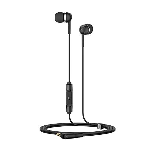 Sennheiser CX 80S in-Ear Wired Headphones with in-line One-Button Smart Remote with Microphone Black Sennheiser CX 80S in-Ear Wired Headphones with in-line One-Button Smart Remote with Microphone Black