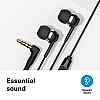 Sennheiser CX 80S in-Ear Wired Headphones with in-line One-Button Smart Remote with Microphone Black