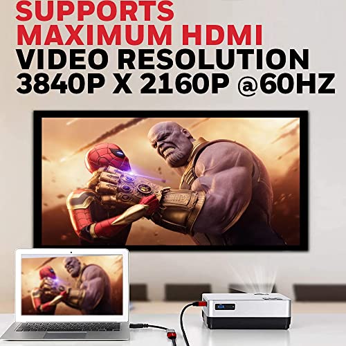 Honeywell Display Port to HDMI Adapter, 4K 3D Resolution with Surround Sound Audio Support, Male-Female Adapter Black Honeywell Display Port to HDMI Adapter, 4K 3D Resolution with Surround Sound Audio Support, Male-Female Adapter Black