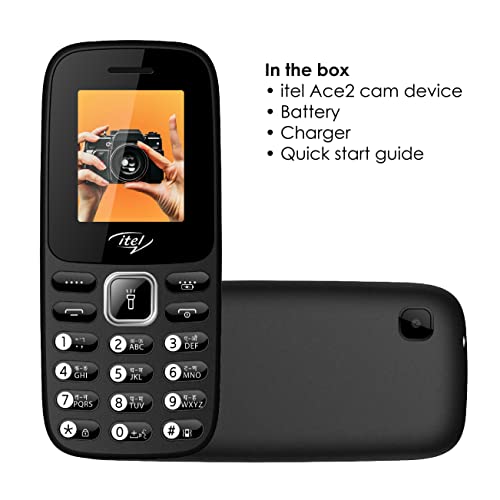itel Ace2 Cam it2171 Elegant Black itel Ace2 Cam it2171 Elegant Black