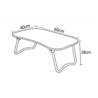 Tarkan Stud Foldable Wooden Finish Mini Desk for Couch, Sofa Bed, Study Tray Table Stand for Writing (Beige) Tarkan Stud Foldable Wooden Finish Mini Desk for Couch, Sofa Bed, Study Tray Table Stand for Writing (Beige)