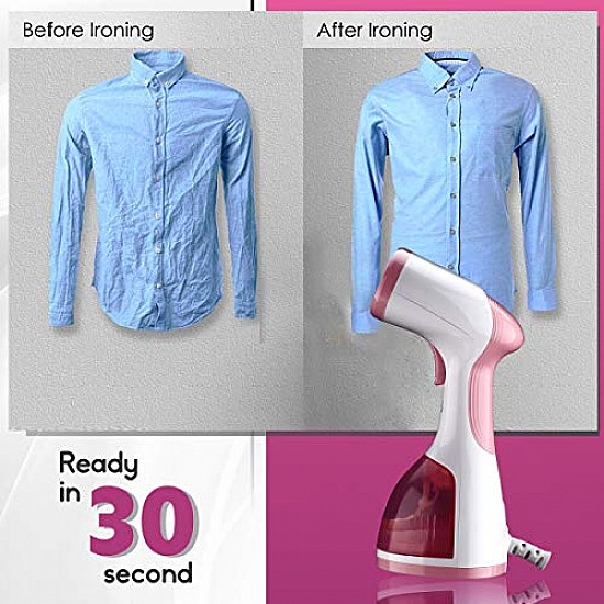 INALSA Garment Steamer for Clothes, Steam Iron Press Vertical Horizontal Steaming 1200 Watt, 260 ml Water tank