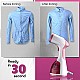 INALSA Garment Steamer for Clothes, Steam Iron Press Vertical Horizontal Steaming 1200 Watt, 260 ml Water tank