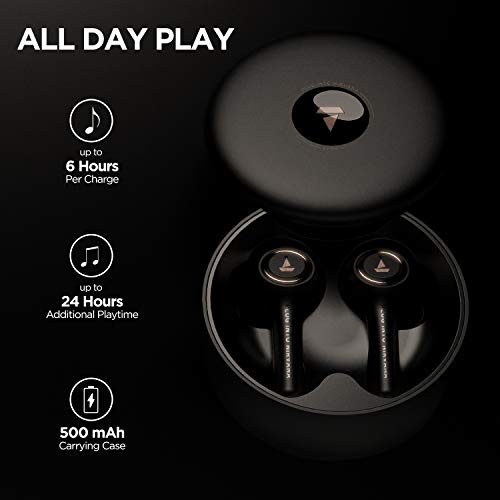 Boat Airdopes 511V2 TWS Ear-Buds with IWP Technology, (Active Black) Boat Airdopes 511V2 TWS Ear-Buds with IWP Technology, (Active Black)