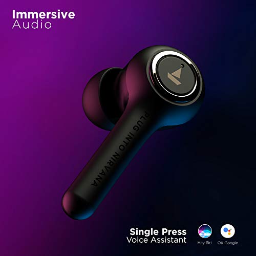 Boat Airdopes 511V2 TWS Ear-Buds with IWP Technology, (Active Black) Boat Airdopes 511V2 TWS Ear-Buds with IWP Technology, (Active Black)
