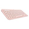 Logitech K380 Wireless Multi-Device Bluetooth Keyboard (Rose)