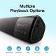 Amkette Boomer Compact 10 W Bluetooth Soundbar black Stereo Channel