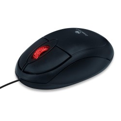 Zebronics Zeb-Rise Wired USB Optical Mouse with 3 Buttons ( Black )