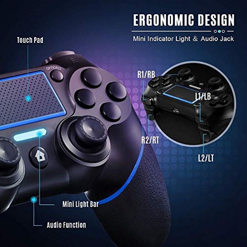 New world for PS4 Wireless Controller for PS4 Wireless Gamepad Joystick Controller for PS4 Play station Blue