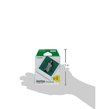 Fujifilm Instax Square 10 Exposures Instant Film (White) Fujifilm Instax Square 10 Exposures Instant Film (White)