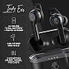 Skullcandy Indy Evo Truly Wireless Bluetooth in Ear Earbuds with Mic (Black)