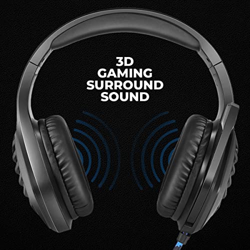 Cosmic Byte GS430 Gaming wired over ear Headphone, 7 Color RGB LED and Microphone Black Cosmic Byte GS430 Gaming wired over ear Headphone, 7 Color RGB LED and Microphone Black