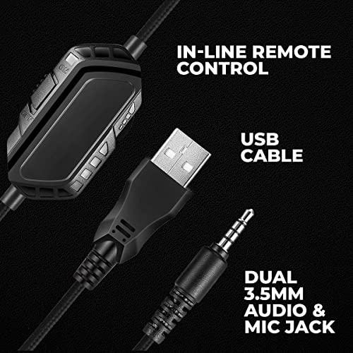 Cosmic Byte GS430 Gaming wired over ear Headphone, 7 Color RGB LED and Microphone Black Cosmic Byte GS430 Gaming wired over ear Headphone, 7 Color RGB LED and Microphone Black