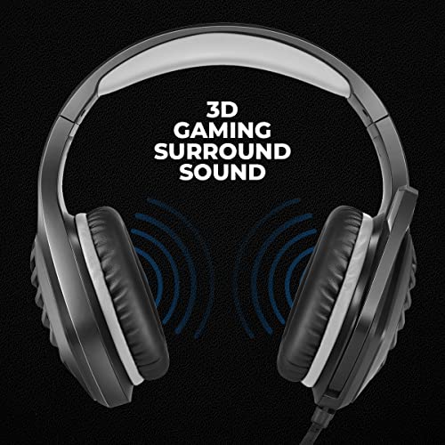 Cosmic Byte GS430 Gaming wired over ear Headphone, 7 Color RGB LED and Microphone Black Cosmic Byte GS430 Gaming wired over ear Headphone, 7 Color RGB LED and Microphone Black