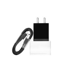 Mi 5V Charger 10W Wall Charger with USB Cable|Compatible for Mobile, Headphones, TWS, Game Console, Power Banks -Black