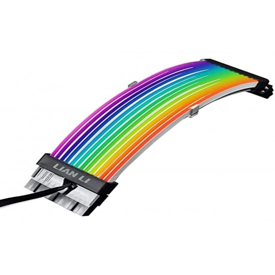 Lian Li STRIMER Plus ADDRESSABLE RGB 24-PIN PSU Cable for Personal Computer - PW24-V2 (Multicolor)