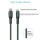 Portronics Konnect CL 20W POR-1067 Type-C to 8 Pin USB 1.2M Cable Green