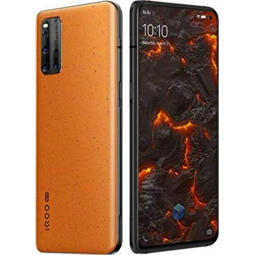 iQOO 3 (Volcano Orange, 8GB RAM, 256GB Storage) Refurbished