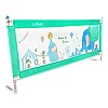 LuvLap Comfy Baby Bed Rail Guard for Baby & Toddler Safety Bed rails for baby safety Pack of 1 (Green)