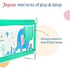 LuvLap Comfy Baby Bed Rail Guard for Baby & Toddler Safety Bed rails for baby safety Pack of 1 (Green)