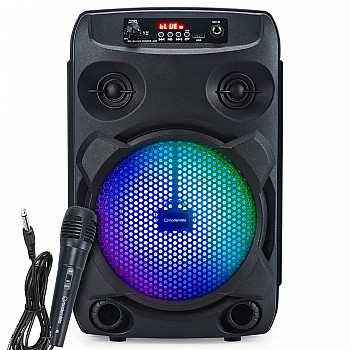 Modernista Sound Box 100 20 Watt Wireless Bluetooth Party Speaker (Black)