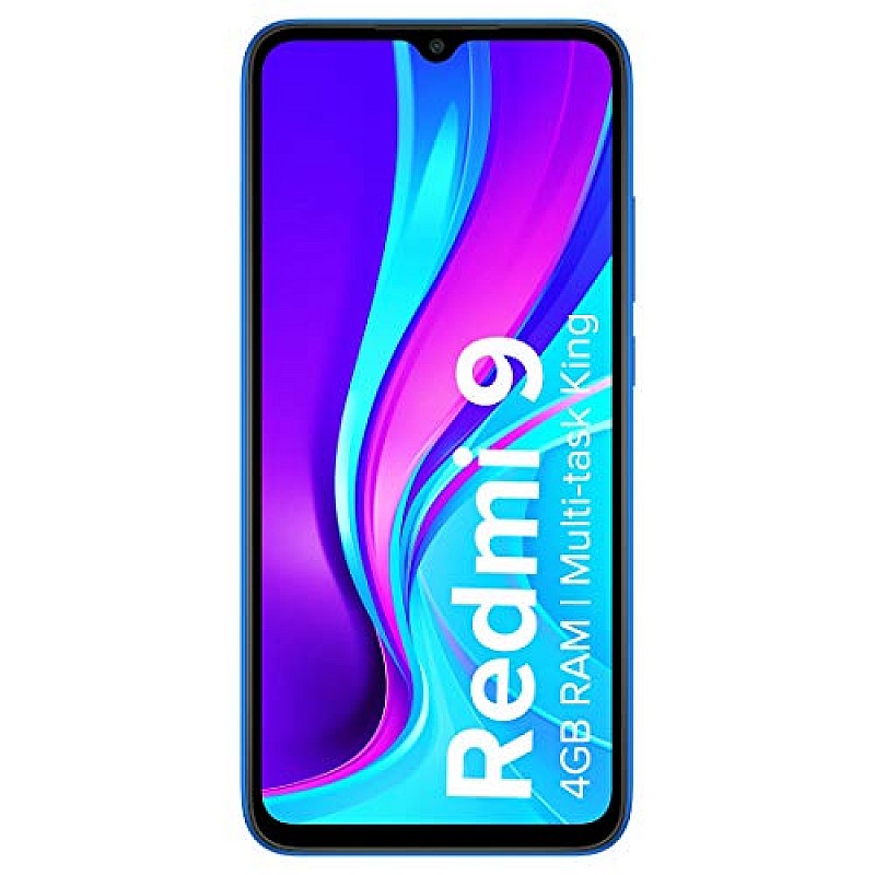 Redmi 9 (Sky Blue, 4GB RAM, 64GB Storage) Refurbished