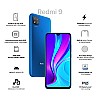 Redmi 9 (Sky Blue, 4GB RAM, 64GB Storage) Refurbished