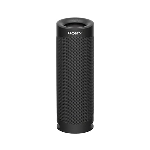 Sony SRS-XB23 Wireless Extra Bass Bluetooth Speaker with 12 Hours Battery, Party Connect, Waterproof IPX67, (Black)