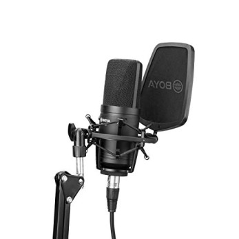 BOYA BY-M800 Large cardioid diaphragm condenser microphone BOYA BY-M800 Large cardioid diaphragm condenser microphone