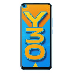 Vivo Y30 (Dazzle Blue, 4GB RAM, 128GB Storage) Refurbished