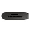 Belkin USB-C Multimedia + Charge Adapter (100W) with Tethered USB-C Cable Black