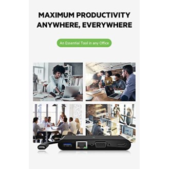 Belkin USB-C Multimedia + Charge Adapter (100W) with Tethered USB-C Cable Black Belkin USB-C Multimedia + Charge Adapter (100W) with Tethered USB-C Cable Black