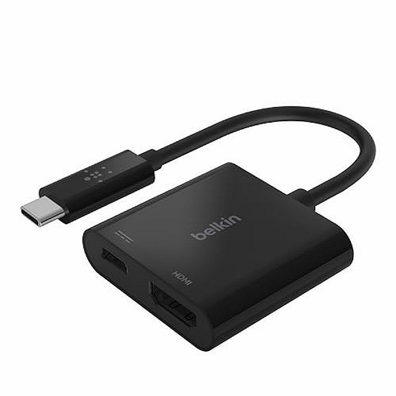 Belkin USB-C Multi Port Display Adapter (with Tethered USB-C Cable) 