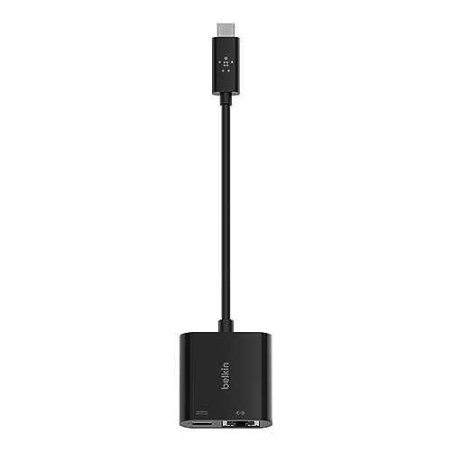 Belkin USB-C to Ethernet Adapter Black Belkin USB-C to Ethernet Adapter Black