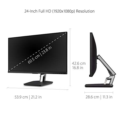 ViewSonic (Originated in USA 16 Inch FHD IPS Portable Touch Monitor,10 Point Capacitive Touch, Bezel Less TD1655 Silver ViewSonic (Originated in USA 16 Inch FHD IPS Portable Touch Monitor,10 Point Capacitive Touch, Bezel Less TD1655 Silver