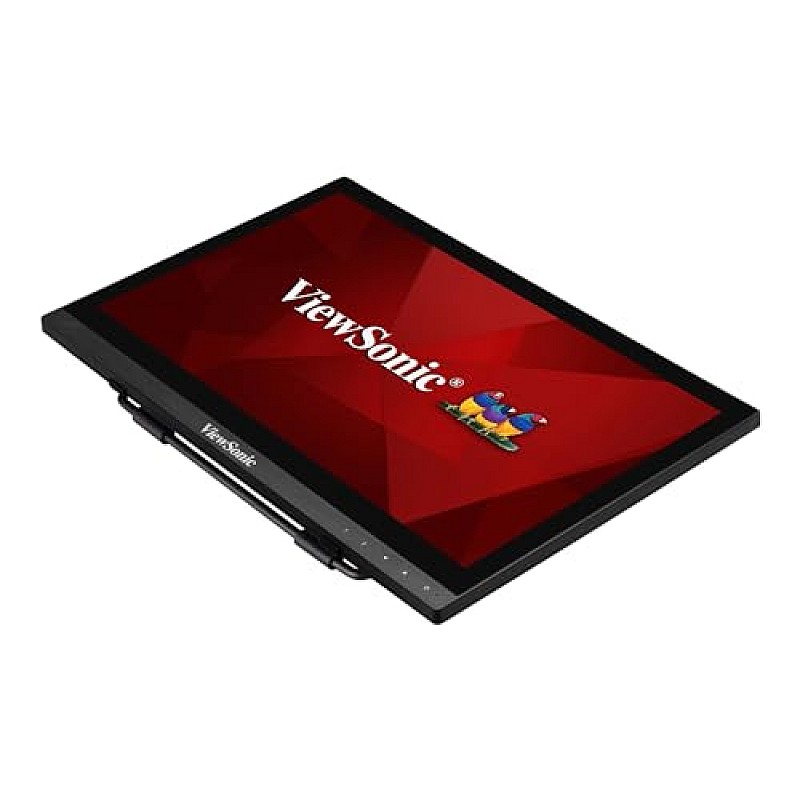 ViewSonic (Originated in USA 16 Inch FHD IPS Portable Touch Monitor,10 Point Capacitive Touch, Bezel Less TD1655 Silver