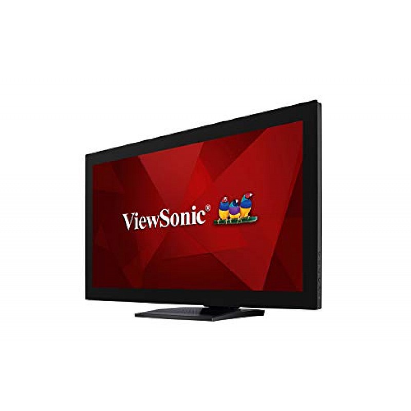 ViewSonic (Originated in USA 16 Inch FHD IPS Portable Touch Monitor,10 Point Capacitive Touch, Bezel Less TD1655 Silver