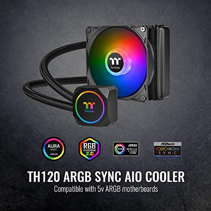 Thermaltake TH120 Water Cooler with ARGB Sync & Controller