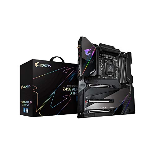 GIGABYTE Z490 AORUS Xtreme with 16 Phases Digital VRM with Intel Thunderbolt 3, Essential USB DAC motherboard GIGABYTE Z490 AORUS Xtreme with 16 Phases Digital VRM with Intel Thunderbolt 3, Essential USB DAC motherboard