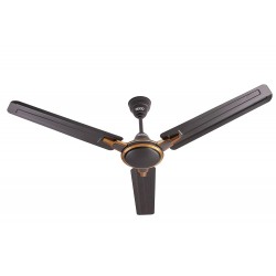 Usha Racer Chrome 1200MM Ultra High Speed 400RPM Ceiling Fan (Rich Smoke Brown) Pack of 1