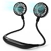 AIRTREE Neck Fan Battery Operated Neckband Fan Hand-Free Wearable Personal Fan for Hot Flashes 